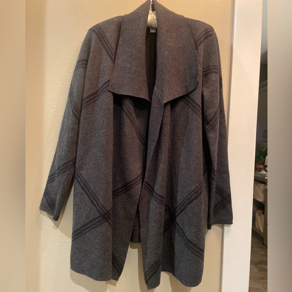 Royal Robbins Gray Plaid Women's Sweater